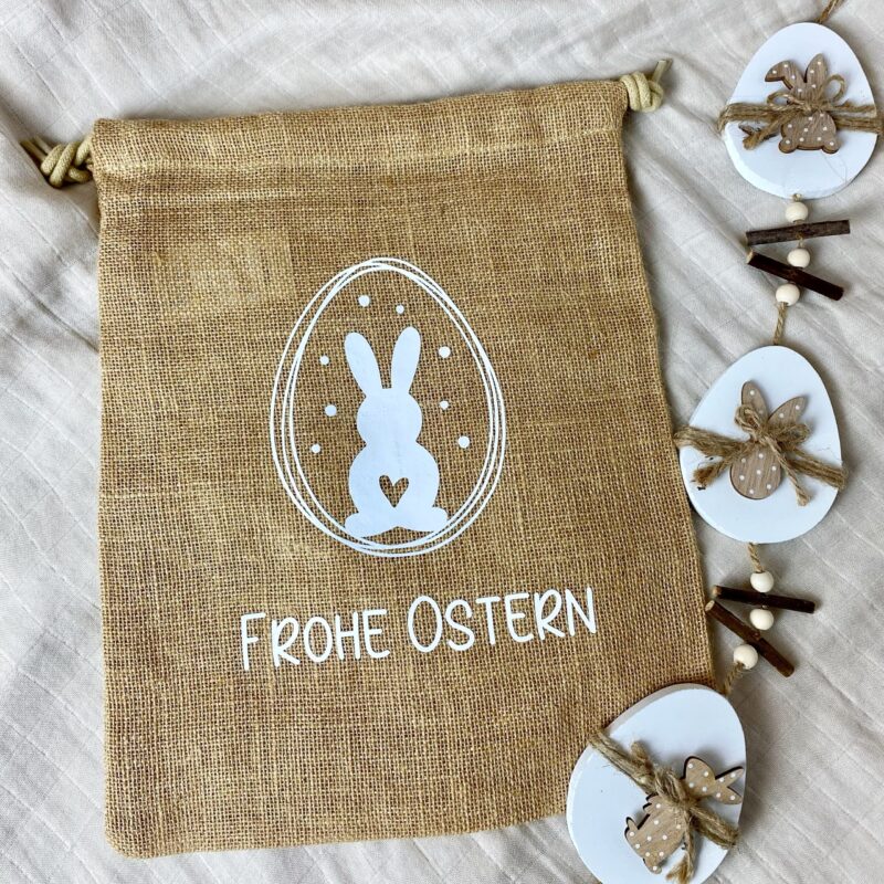 Jutebeutel Ostern