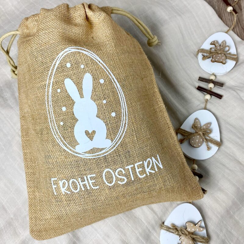 Jutebeutel Ostern